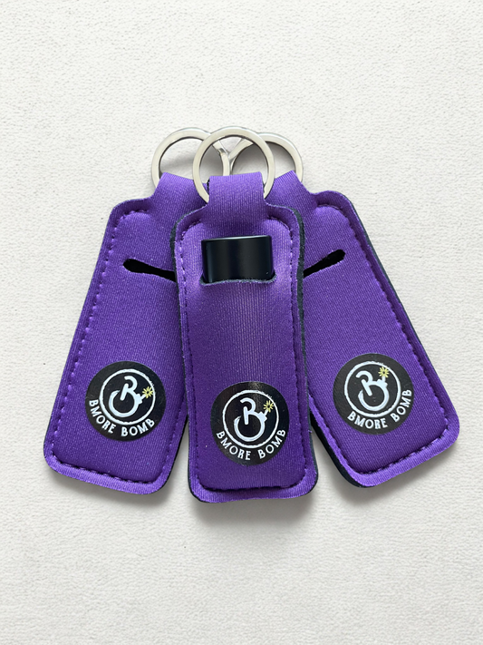 Lip Balm Key Chain Holder